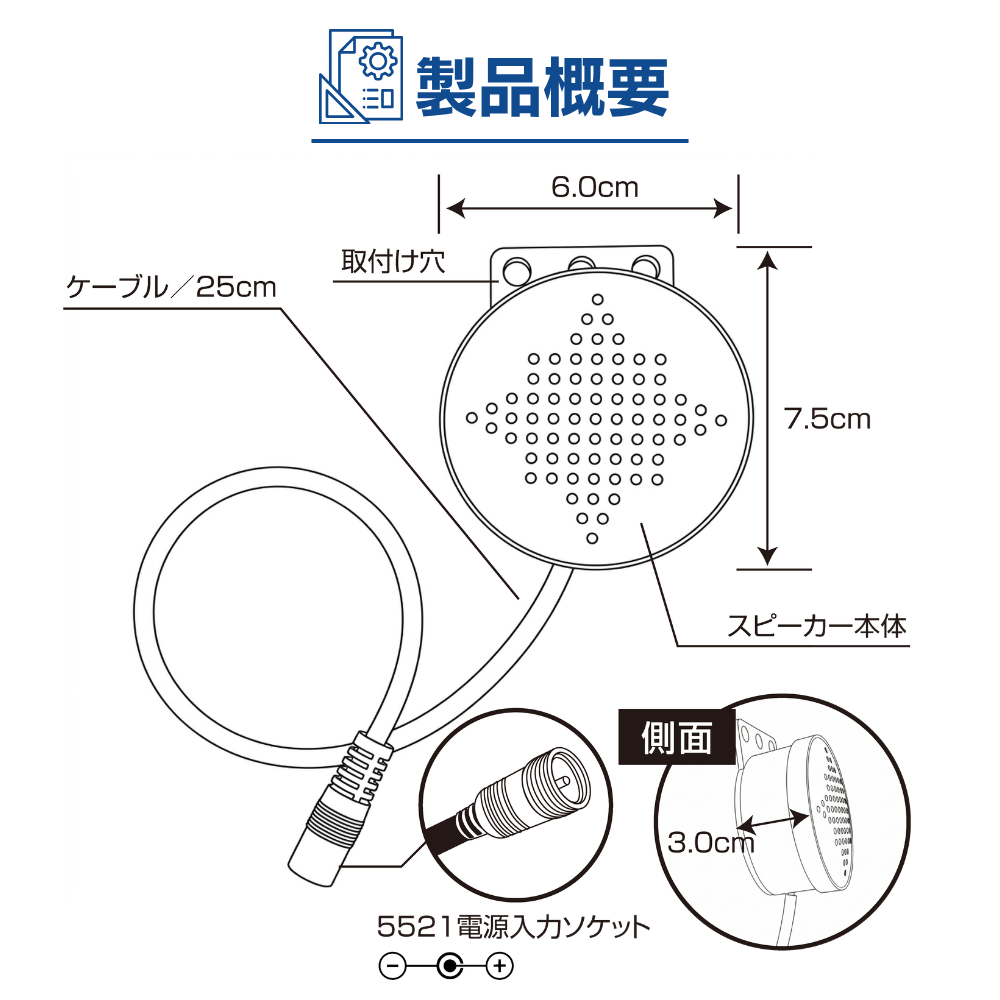 マルチ音声スピーカー