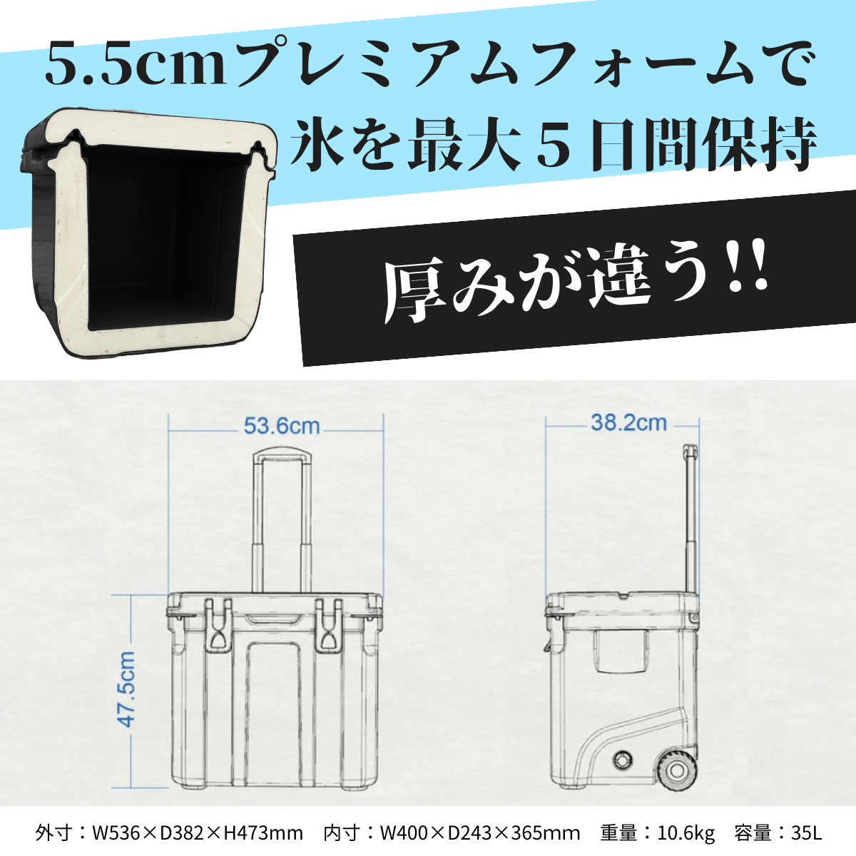 クーラーボックス