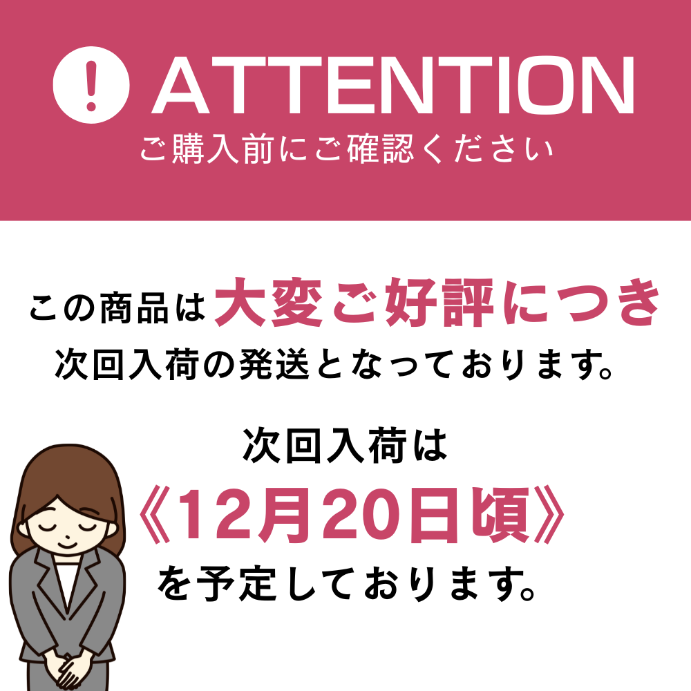 発送12月20頃