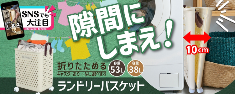 ランドリーバスケット「Frex Basket」