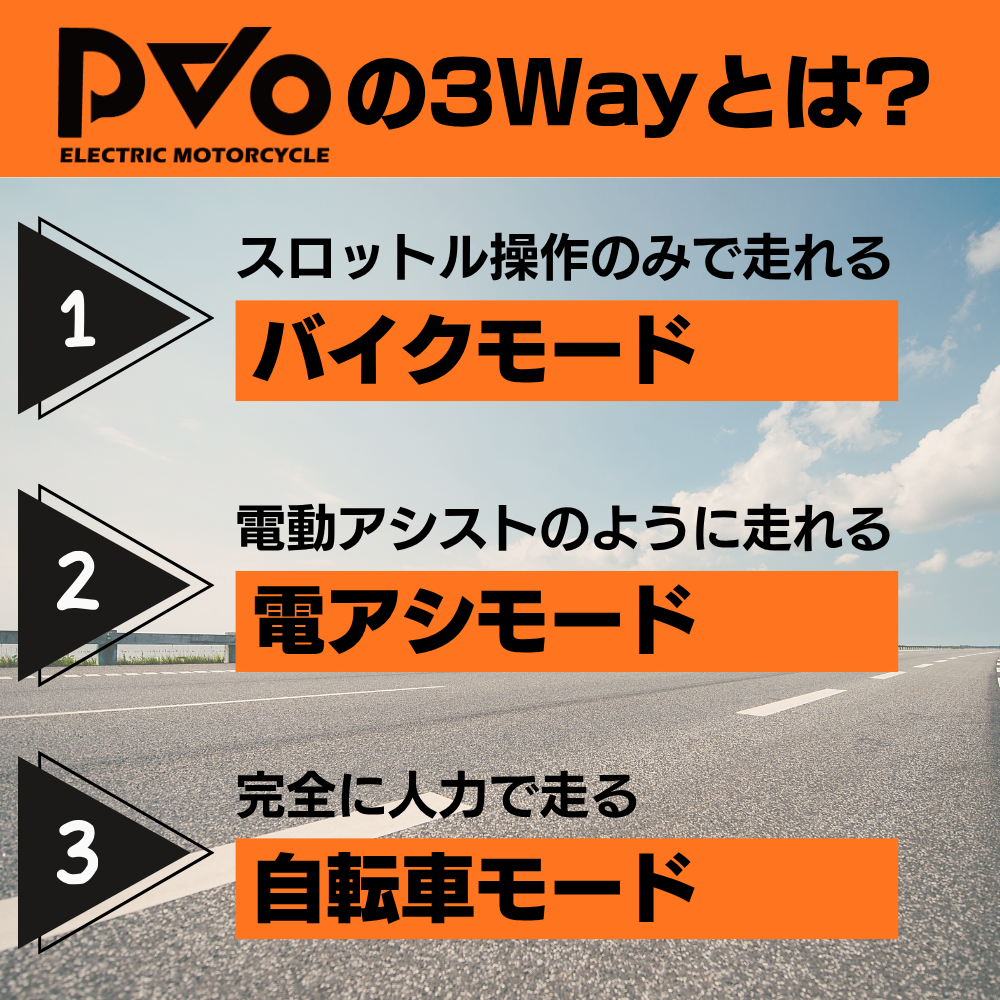 電動バイク「PvO」（ピーボ）