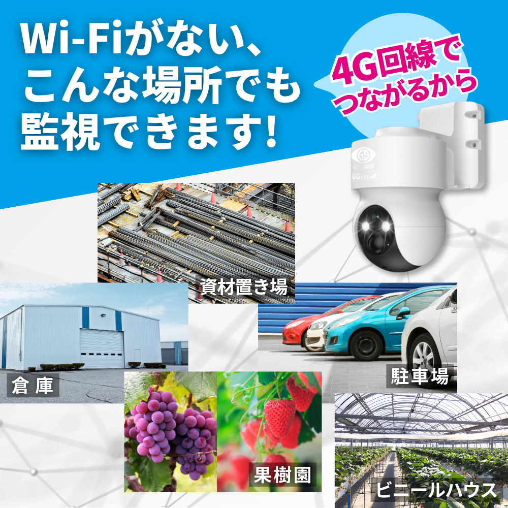 4Gカメラ「ディフェンダー301」