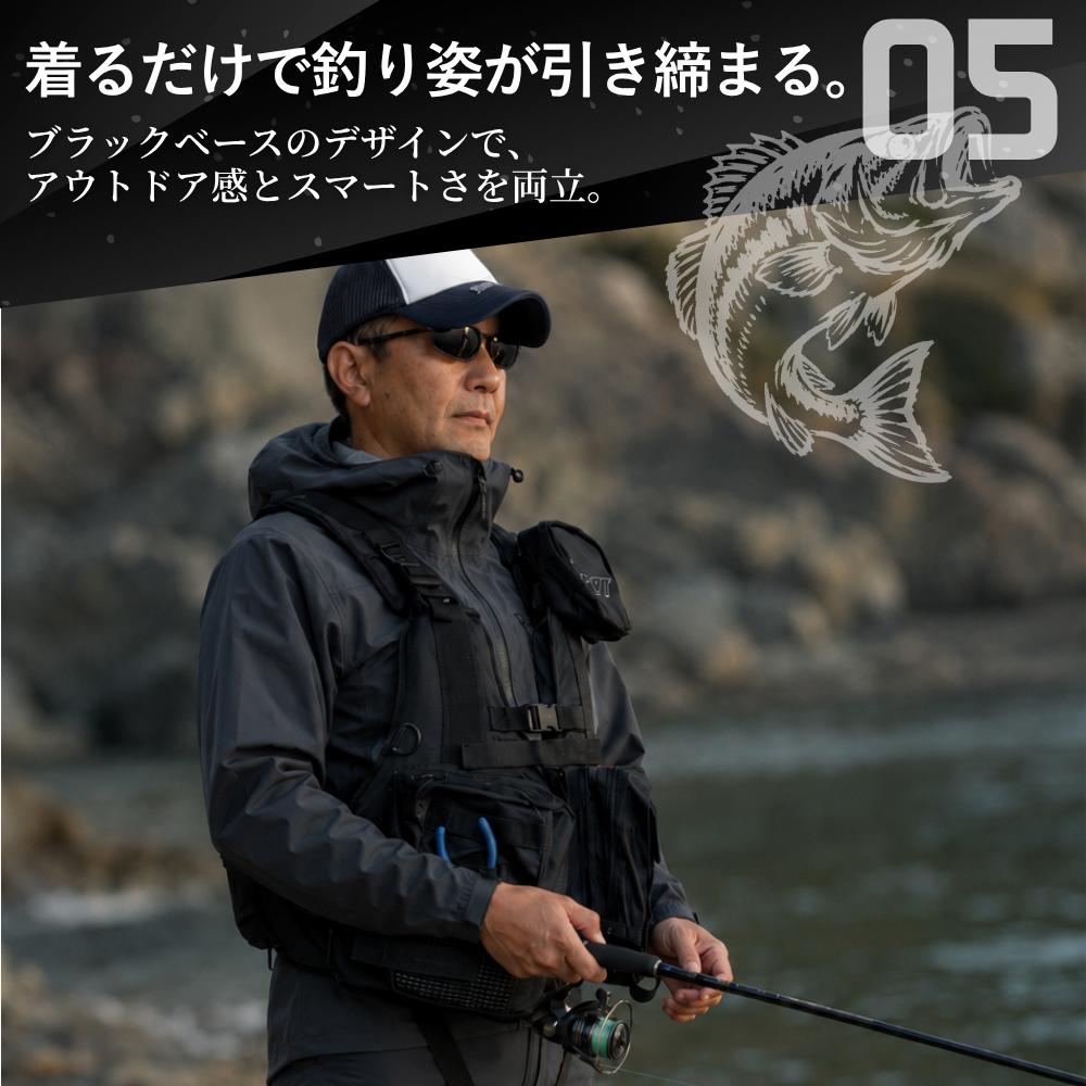 フィッシングジャケット