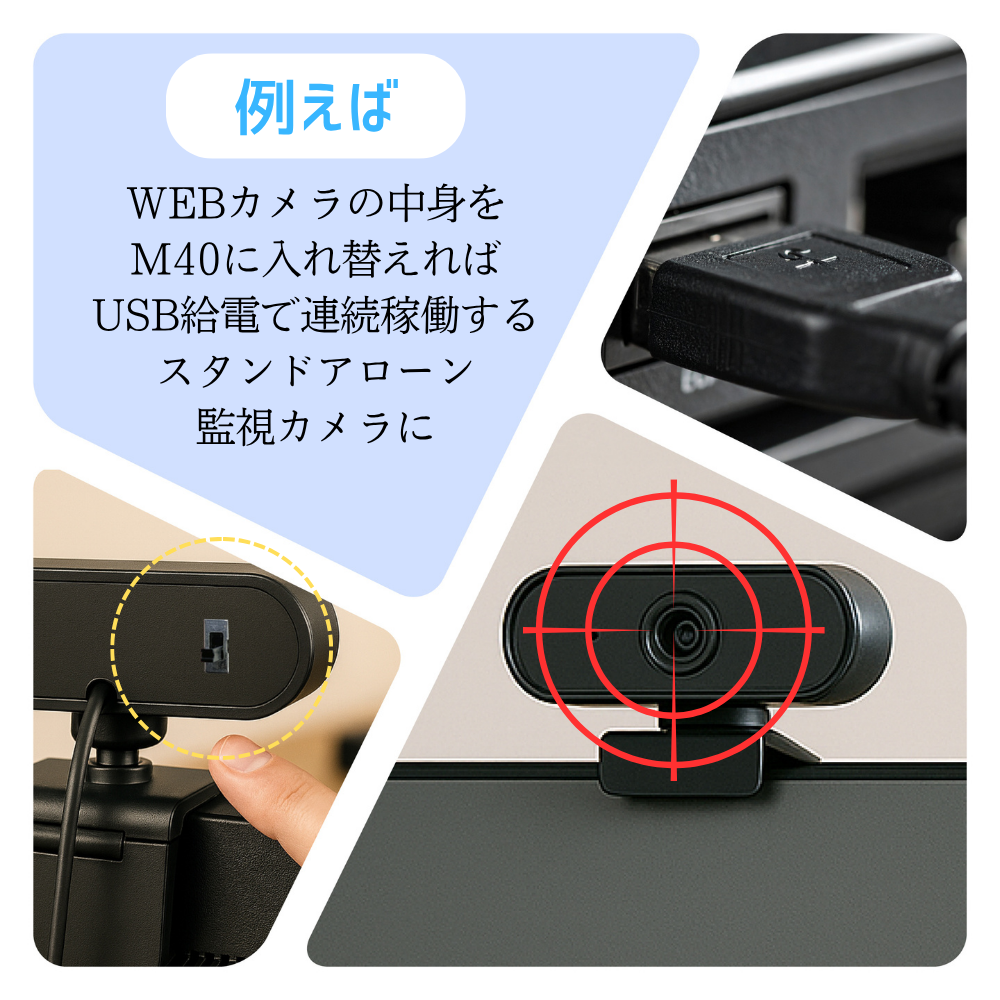 基板型カメラ　M40 エム40