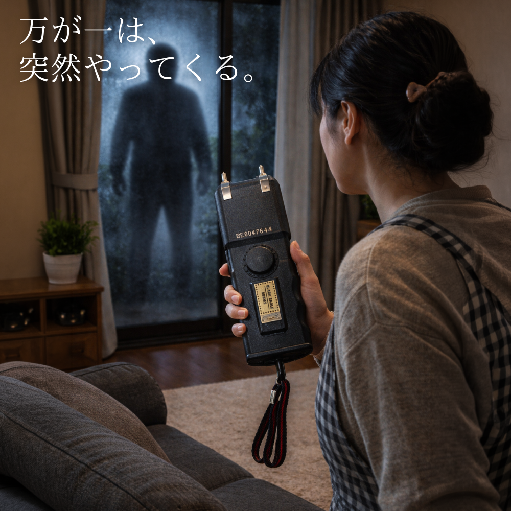 電撃スタンガン　BLACK EAGLE　BE999MS